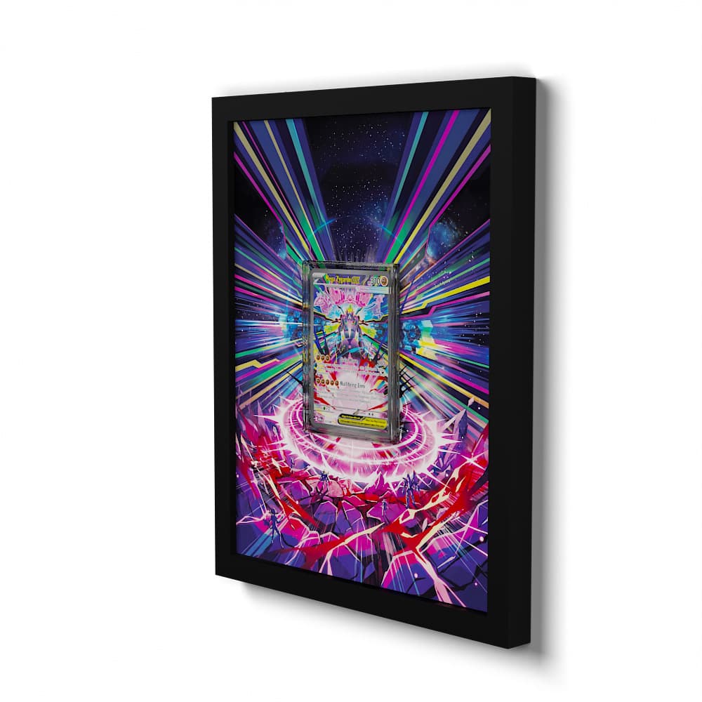 120 Méga-Zygarde EX - Extended Artwork Framed Pokemon Card Display
