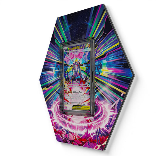 120/088 Méga-Zygarde EX - Extended Artwork Pokemon Card Display