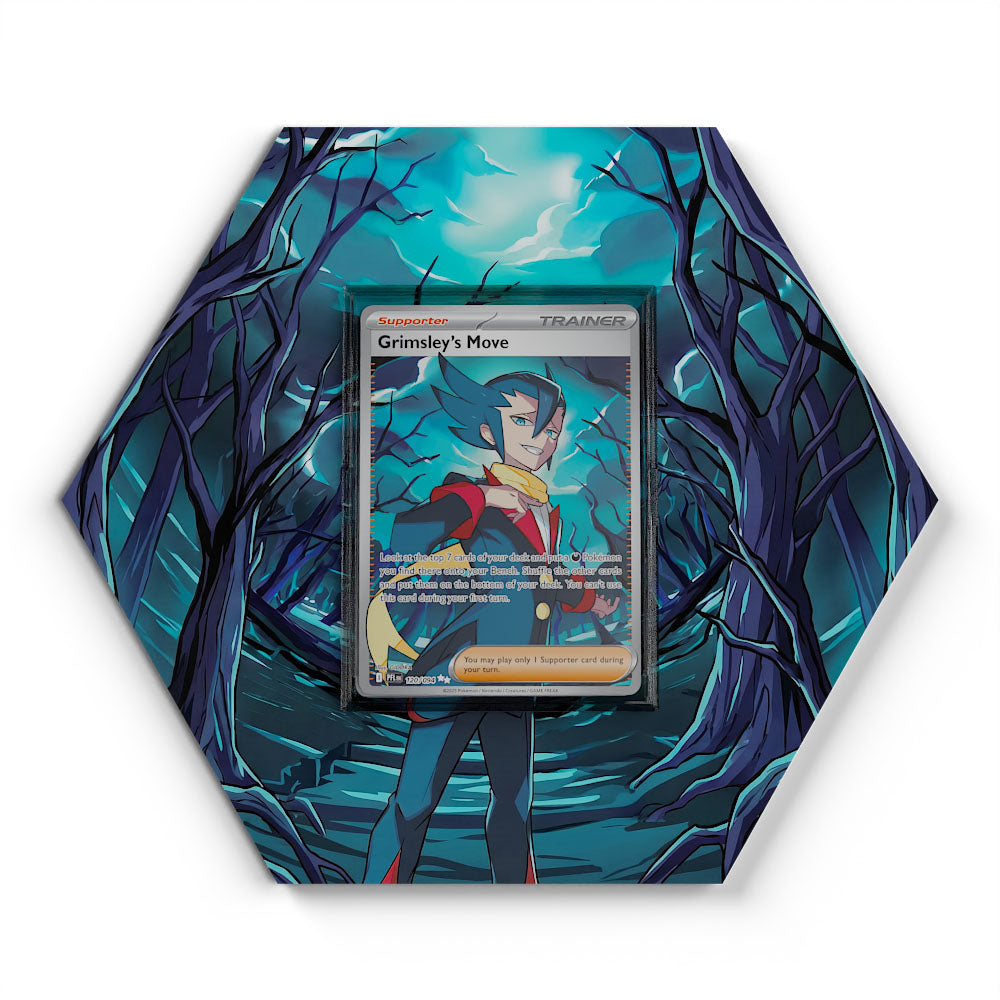 120/094 Movida de Grimsley - Extended Artwork Pokemon Card Display