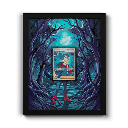 120 Coup de Maître de Ghetis - Extended Artwork Framed Pokemon Card Display