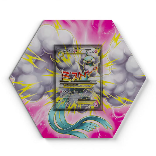 121/124 Méga-Altaria EX - Extended Artwork Pokemon Card Display