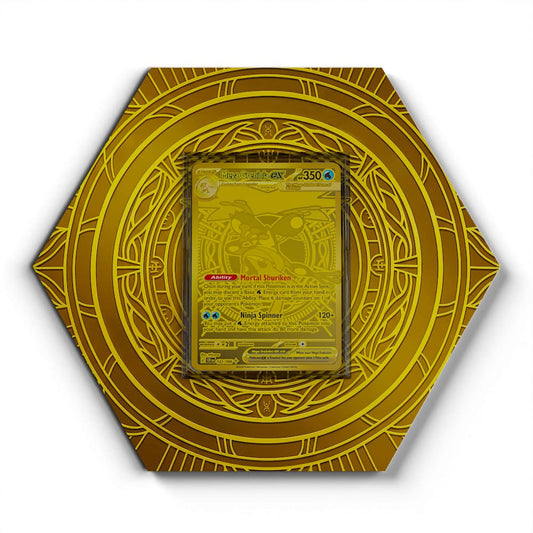 122/086 Mega Greninja EX - Extended Artwork Pokemon Card Display
