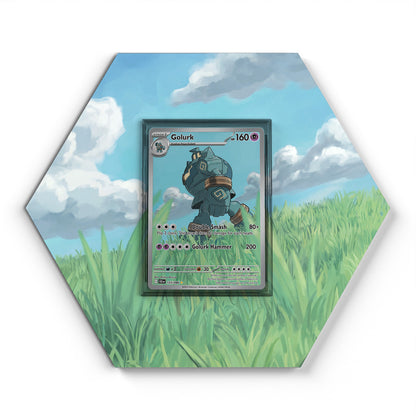 123/086 Golurk - Extended Artwork Pokemon Card Display