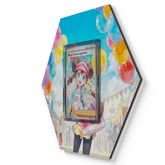 123/088 Encouragement de Rosa - Extended Artwork Pokemon Card Display