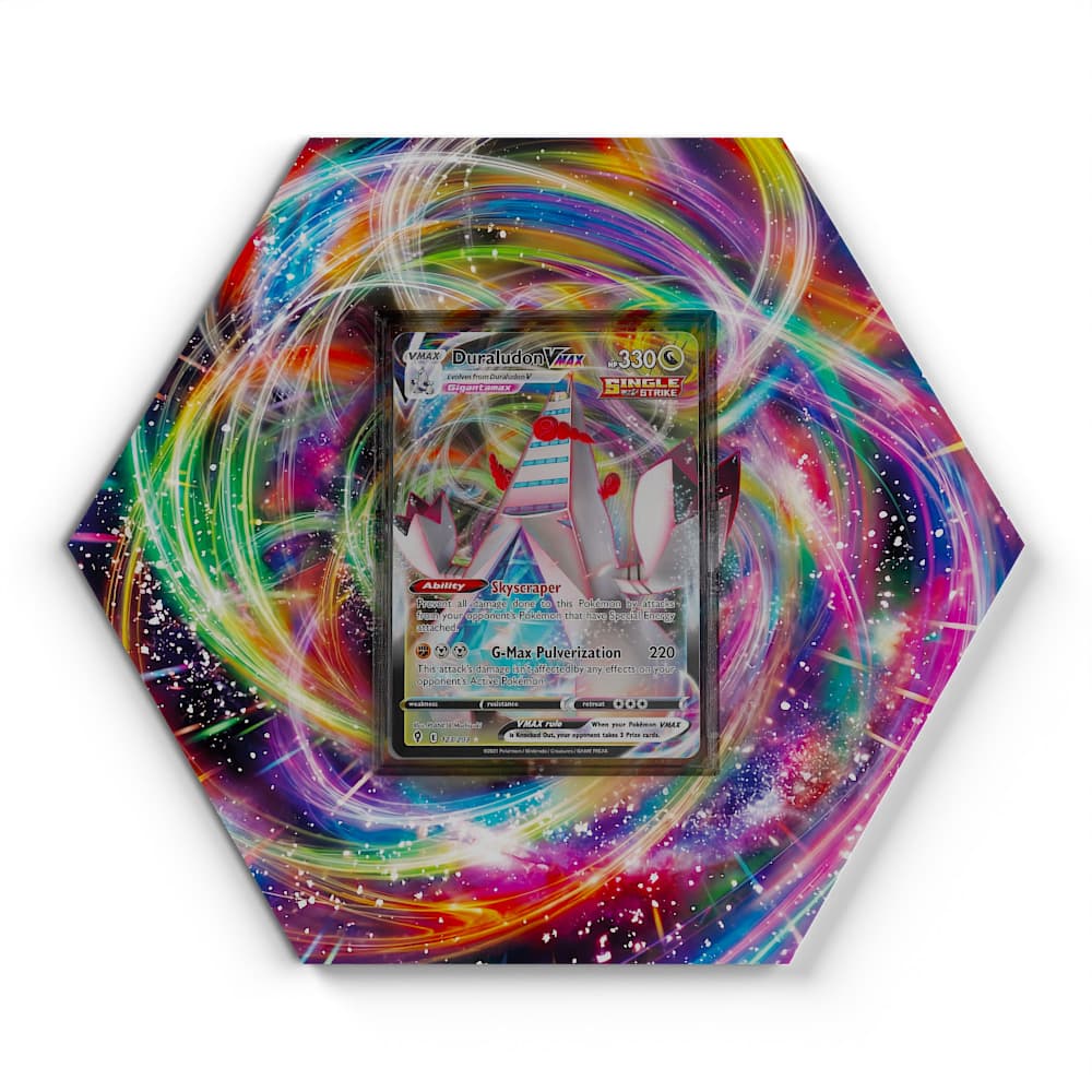 123/203 Durladon - Extended Artwork Pokemon Card Display