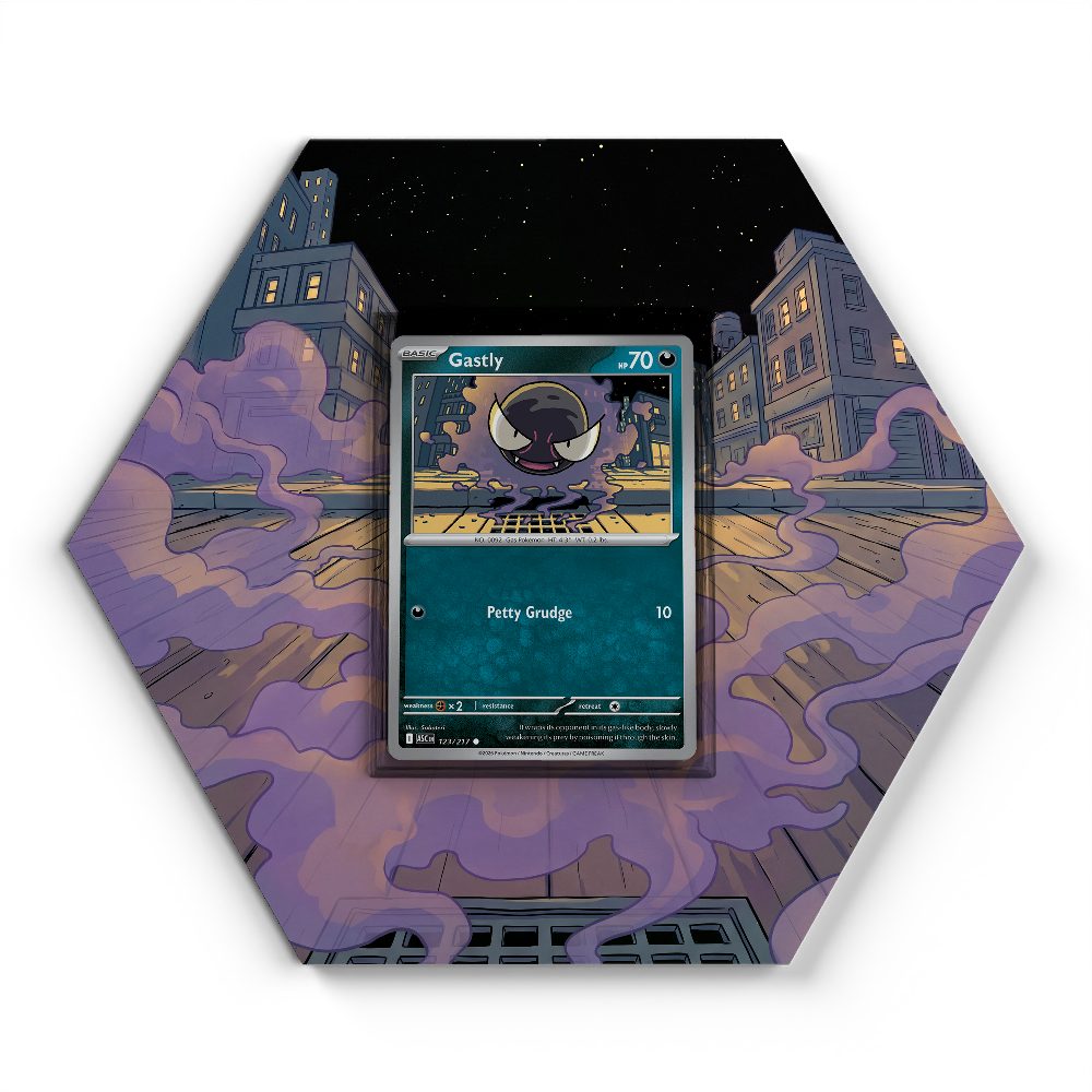 105 Crapustule - Extended Artwork Pokemon Card Display