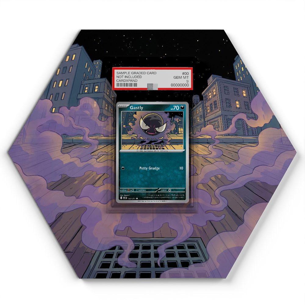 105 Crapustule - Extended Artwork Pokemon Card Display