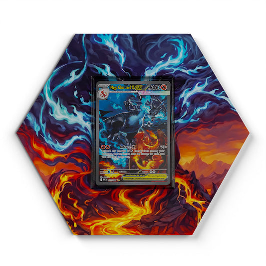125/094 Méga-Dracaufeu X EX - Extended Artwork Pokemon Card Display