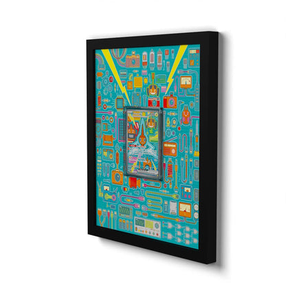 126 Motisma EX - Extended Artwork Framed Pokemon Card Display