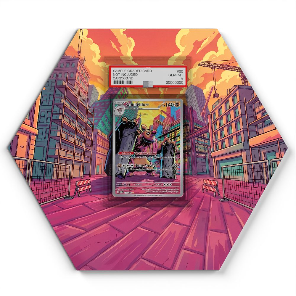 105 Crapustule - Extended Artwork Pokemon Card Display