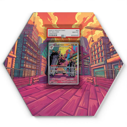 105 Crapustule - Extended Artwork Pokemon Card Display