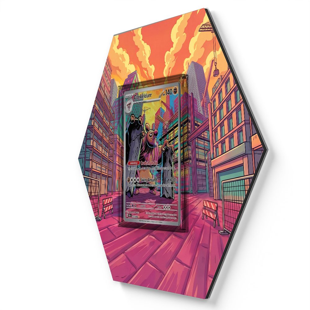 105 Crapustule - Extended Artwork Pokemon Card Display