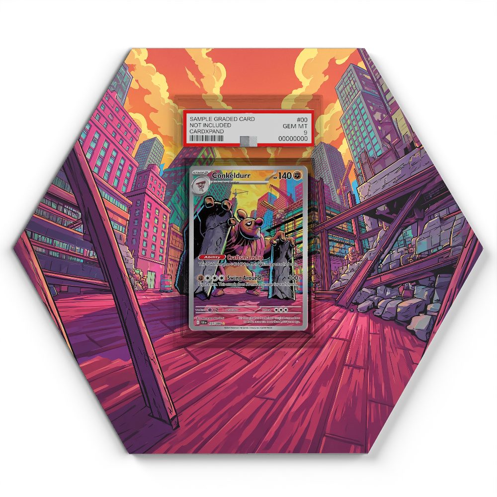 105 Crapustule - Extended Artwork Pokemon Card Display