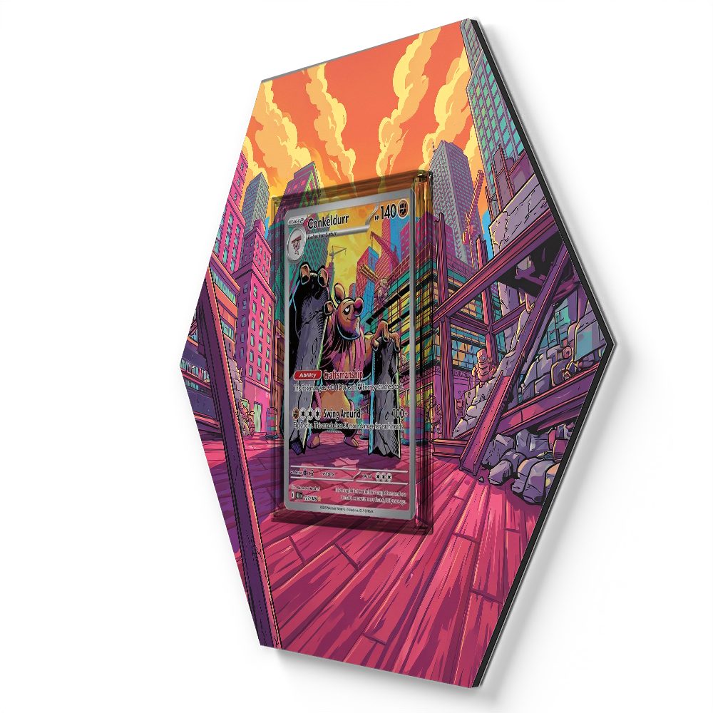 105 Crapustule - Extended Artwork Pokemon Card Display