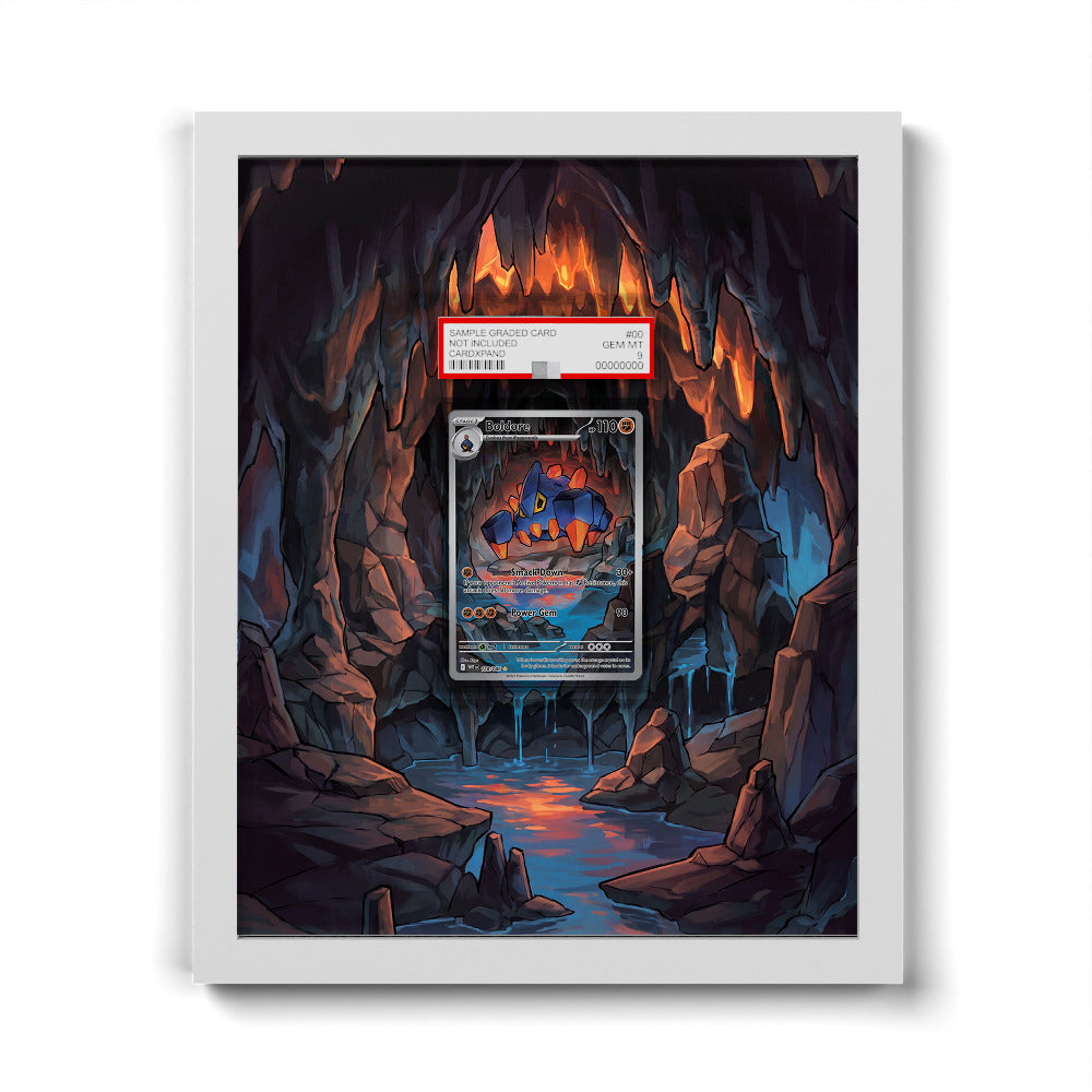 128/086 Géolithe - Extended Artwork Pokemon Card Frame