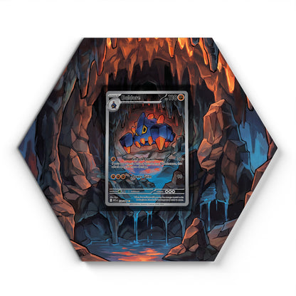 128/086 Géolithe - Extended Artwork Pokemon Card Display