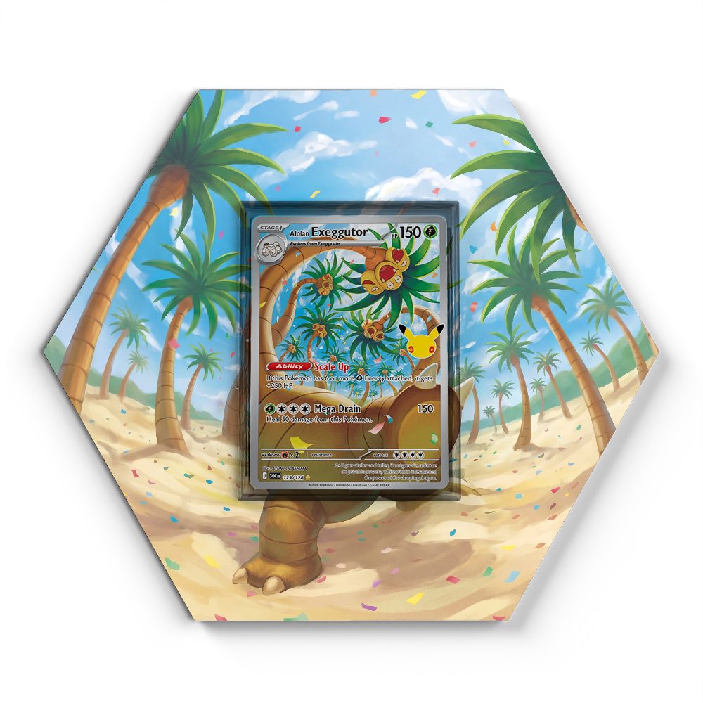 105 Crapustule - Extended Artwork Pokemon Card Display