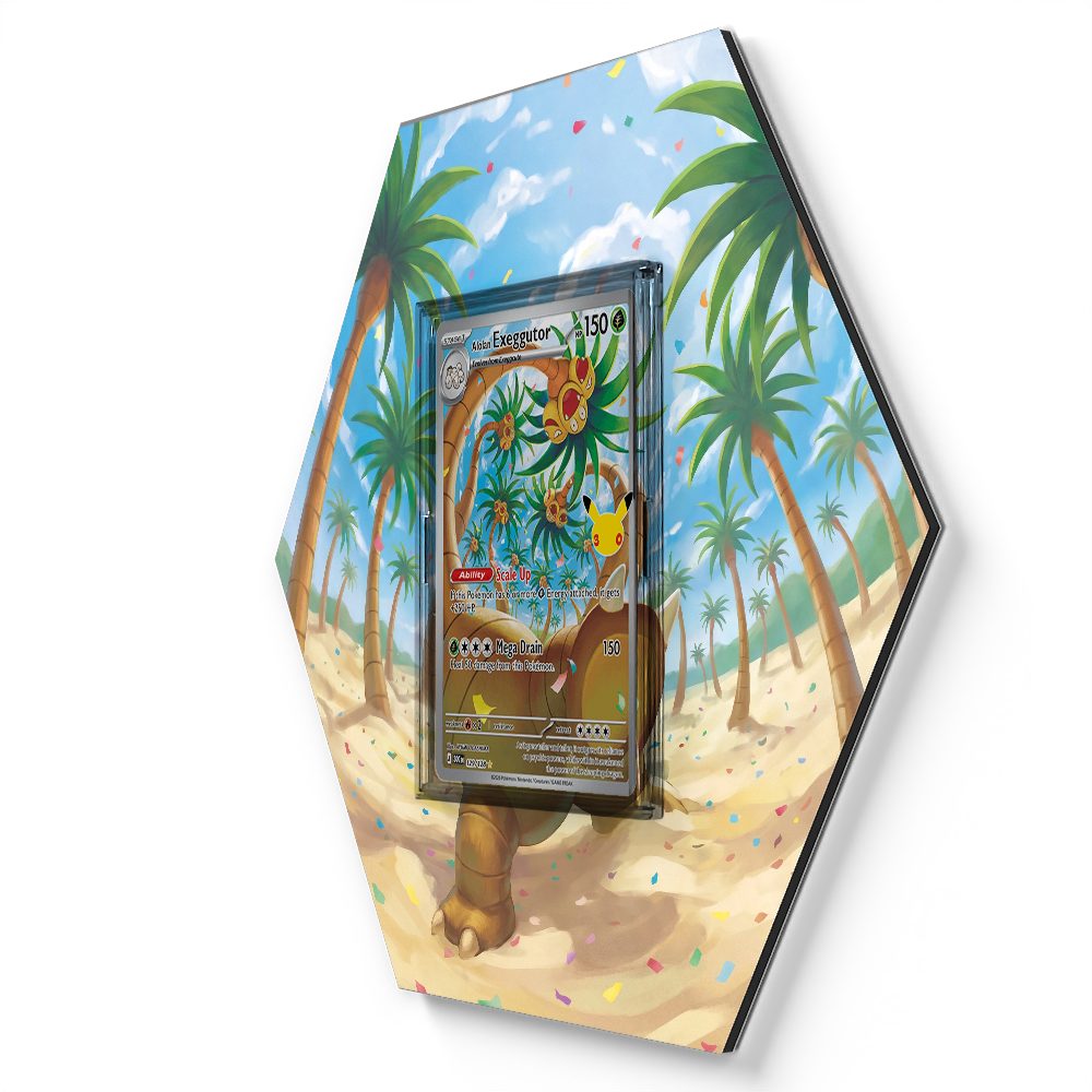 105 Crapustule - Extended Artwork Pokemon Card Display