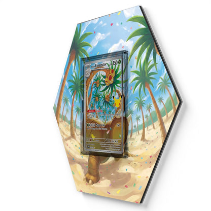 105 Crapustule - Extended Artwork Pokemon Card Display