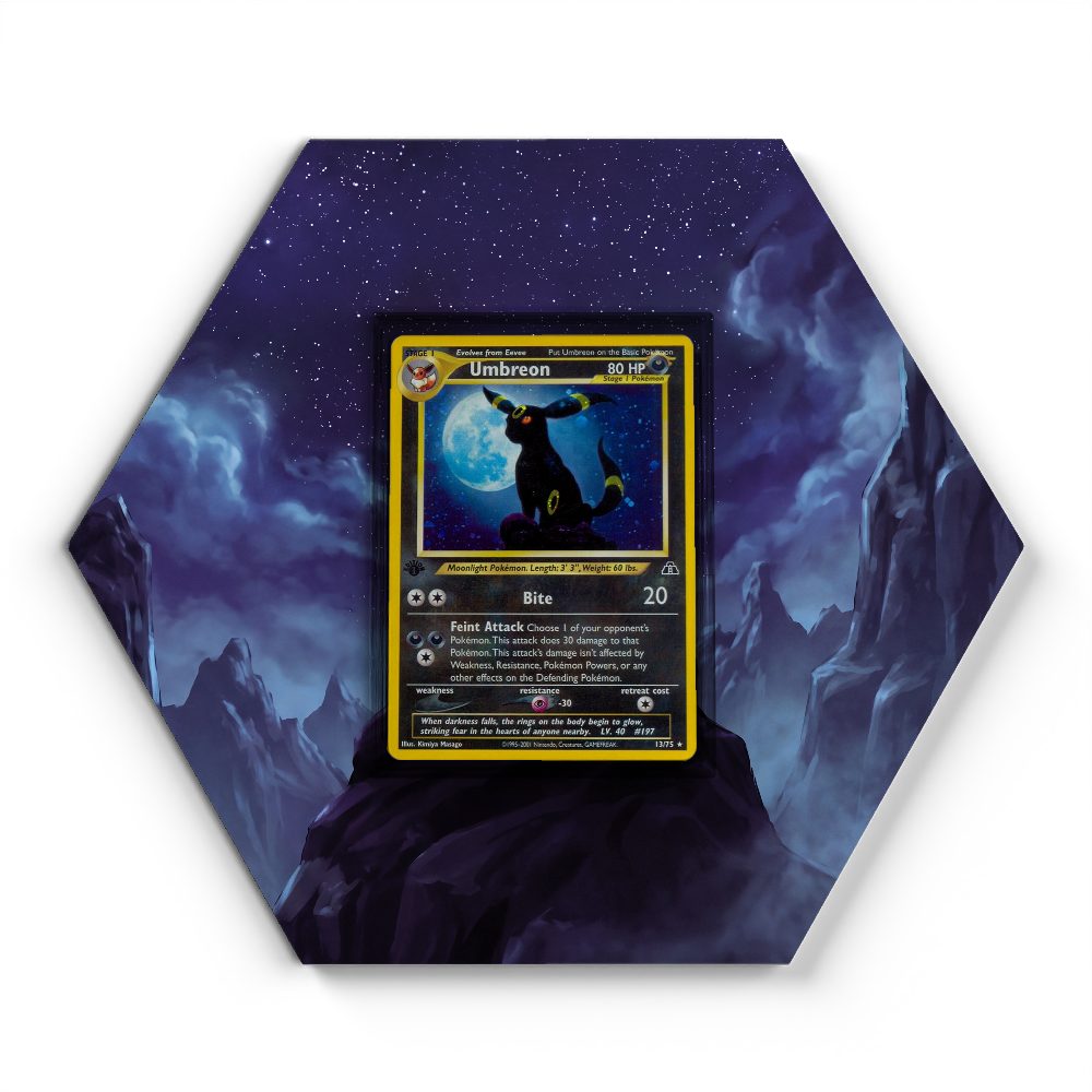 105 Crapustule - Extended Artwork Pokemon Card Display