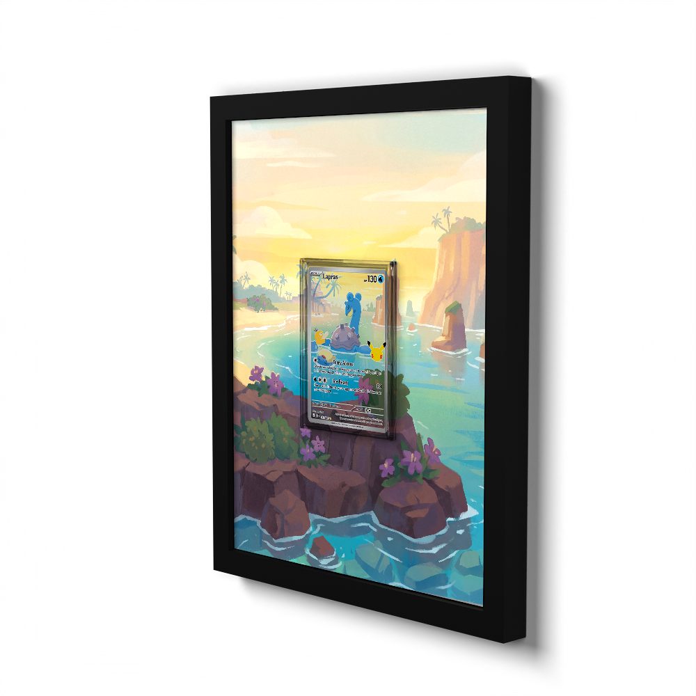 131/128 Lapras - Extended Artwork Pokemon Card Frame