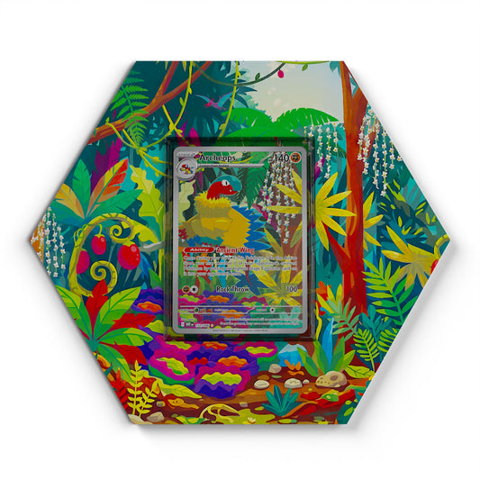 132/086 Aéroptéryx - Extended Artwork Pokemon Card Display