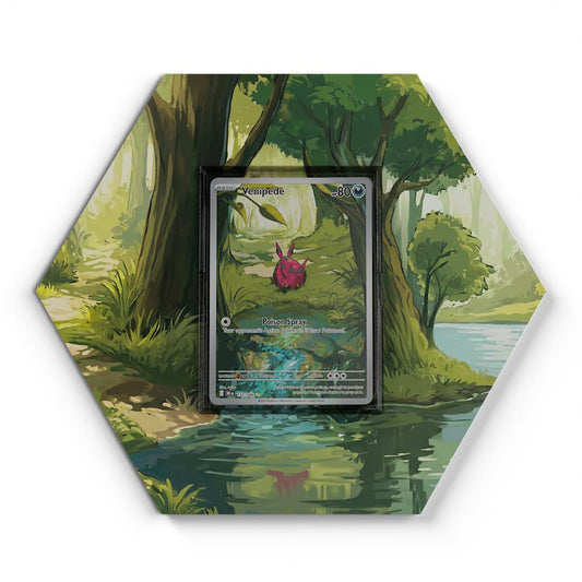 132/086 Venipatte - Extended Artwork Pokemon Card Display