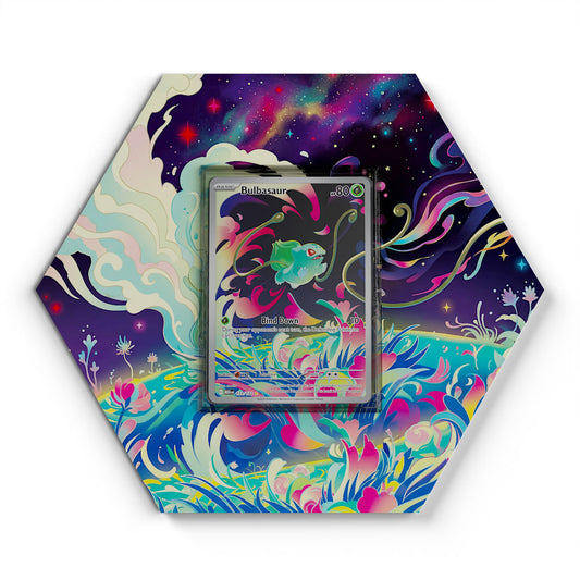 133/132 Bulbizarre - Extended Artwork Pokemon Card Display