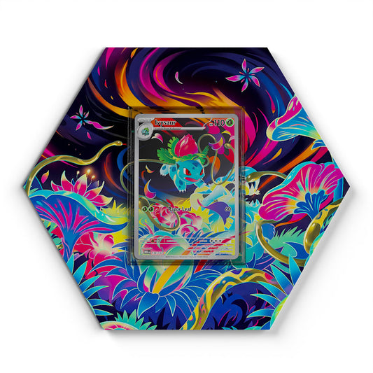 134/132 Herbizarre - Extended Artwork Pokemon Card Display