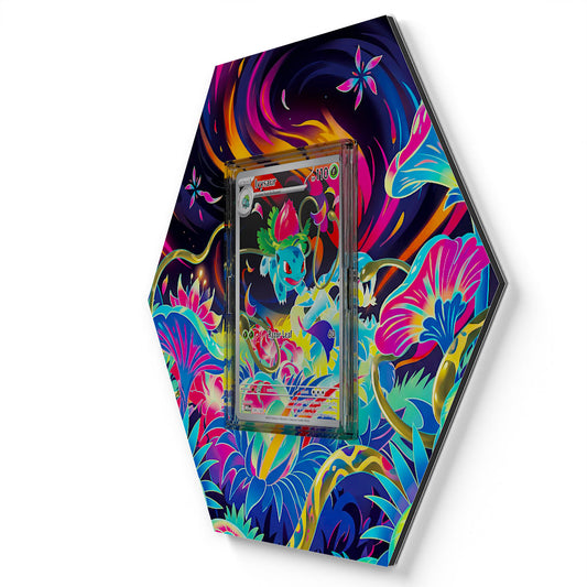 134/132 Herbizarre - Extended Artwork Pokemon Card Display