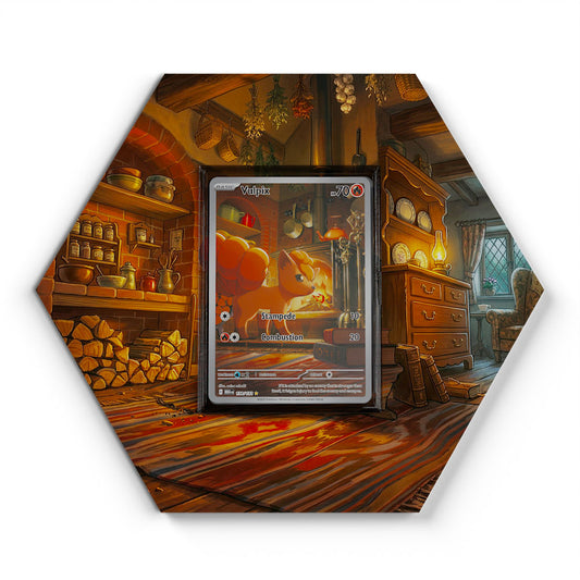 138/132 Goupix - Extended Artwork Pokemon Card Display