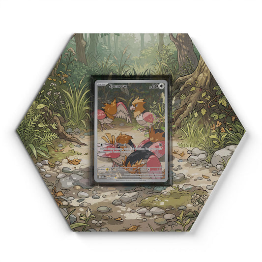 151/132 Piafabec - Extended Artwork Pokemon Card Display