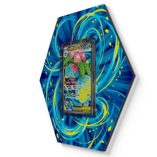 155/132 Méga-Florizarre EX - Extended Artwork Pokemon Card Display