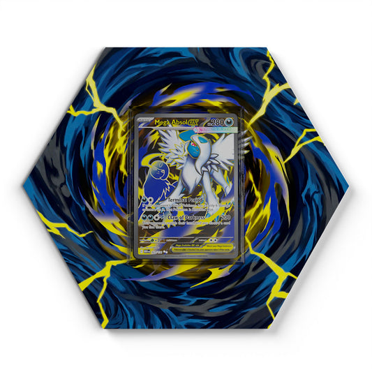 161/132 Méga-Absol EX - Extended Artwork Pokemon Card Display