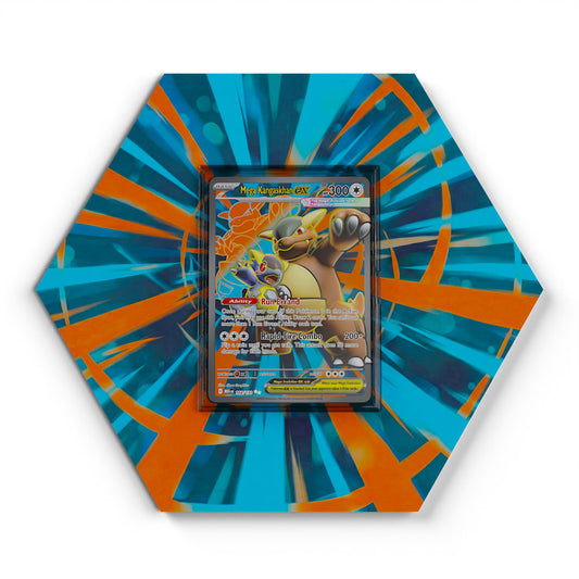 164/132 Méga-Kangourex EX - Extended Artwork Pokemon Card Display