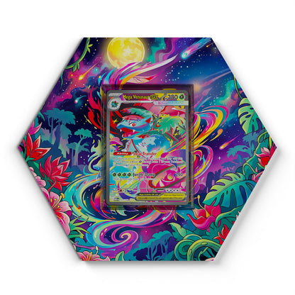 177/132 Méga-Florizarre EX - Extended Artwork Pokemon Card Display