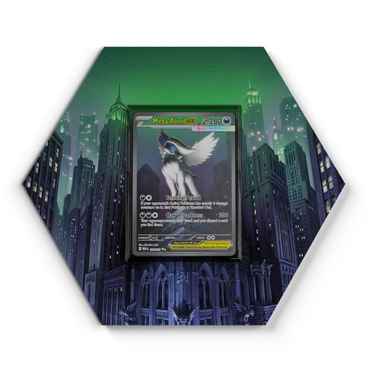 180/132 Méga-Absol EX - Extended Artwork Pokemon Card Display