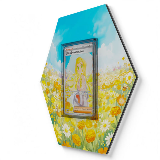 184/132 Détermination de Lilie - Extended Artwork Pokemon Card Display