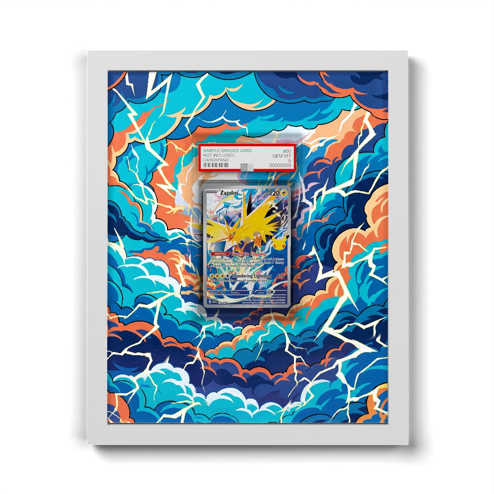 133/128 Zapdos - Extended Artwork Pokemon Card Frame