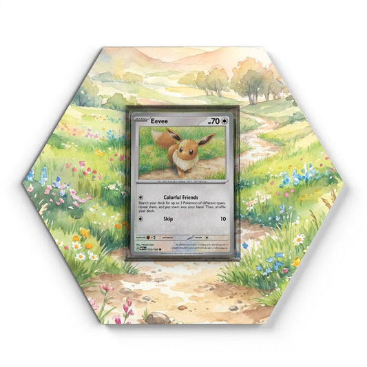 133/165 Évoli - Extended Artwork Pokemon Card Display