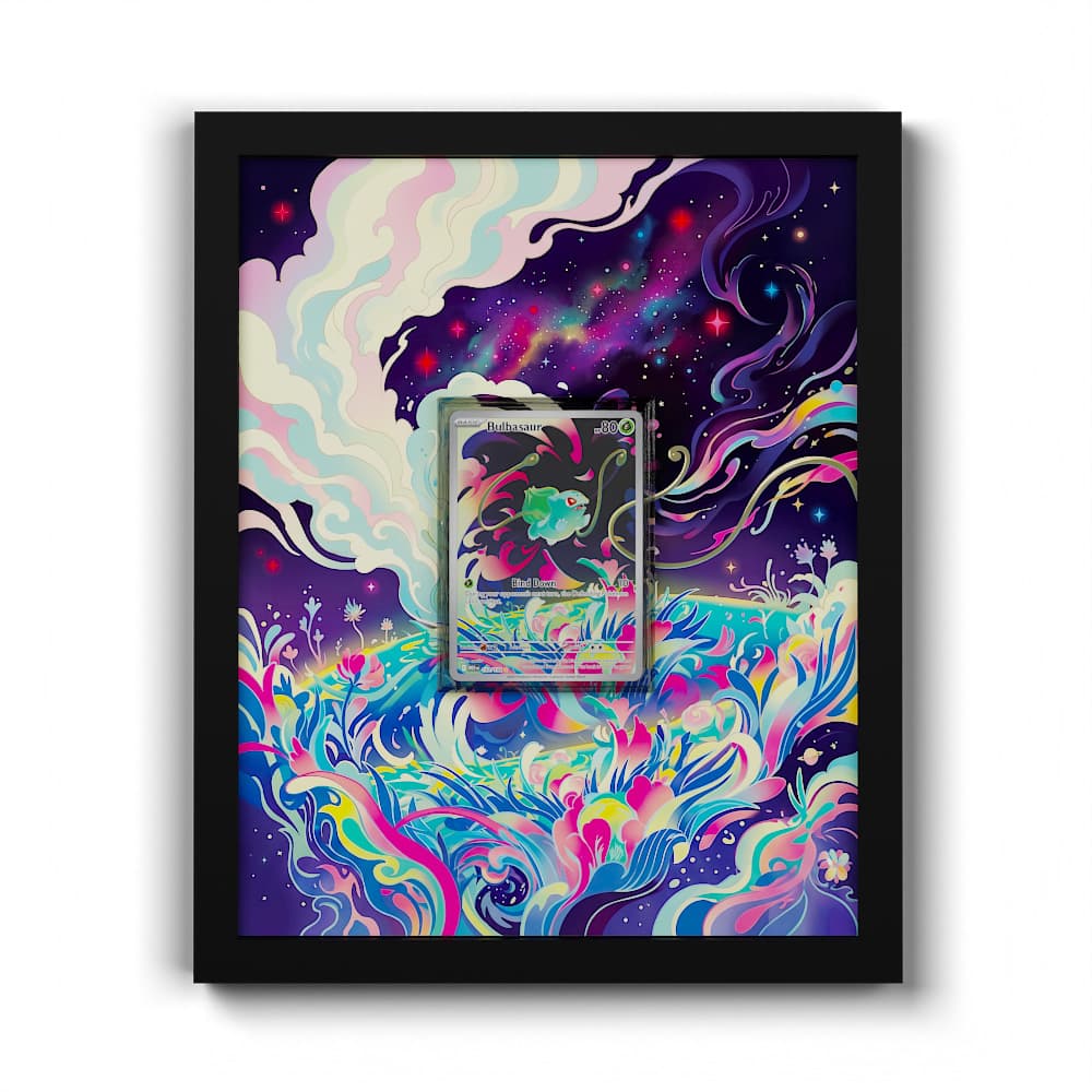 133 Bulbizarre - Extended Artwork Framed Pokemon Card Display