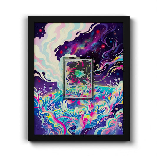 133 Bulbizarre - Extended Artwork Framed Pokemon Card Display