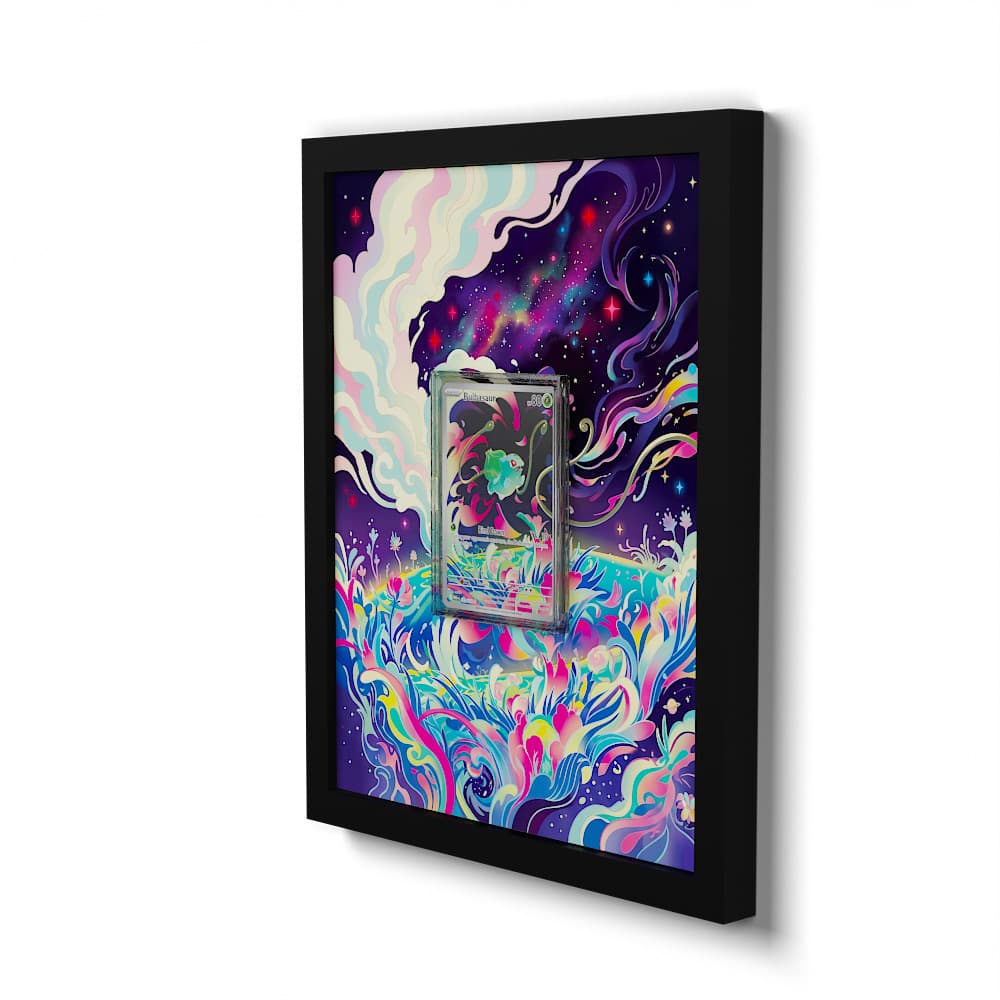 133 Bulbizarre - Extended Artwork Framed Pokemon Card Display