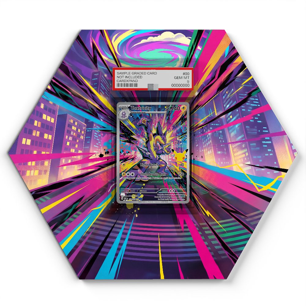 105 Crapustule - Extended Artwork Pokemon Card Display