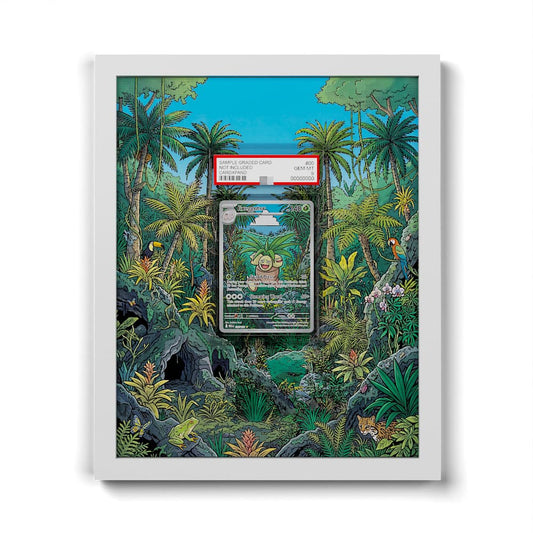 135 Noadkoko - Extended Artwork Framed Pokemon Card Display