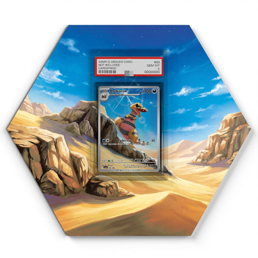 105 Crapustule - Extended Artwork Pokemon Card Display