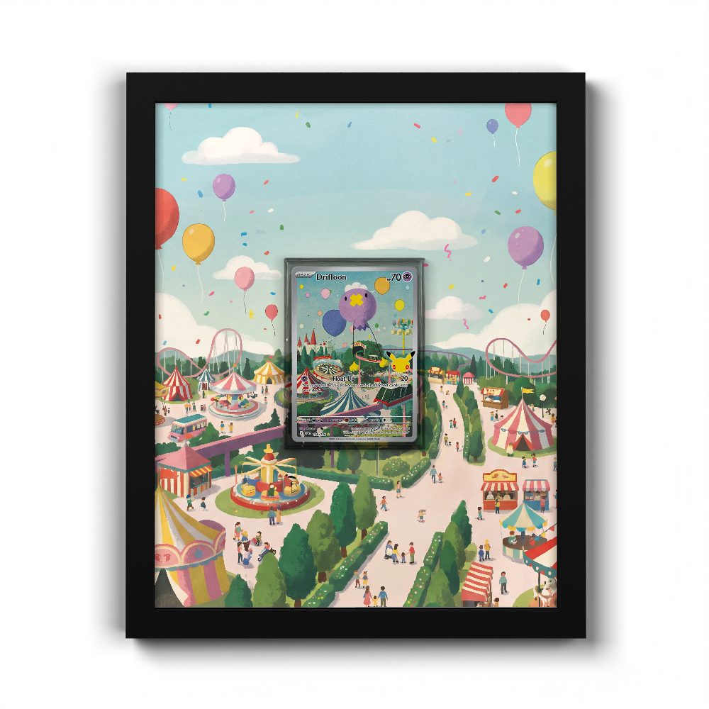 136/128 Drifloon - Extended Artwork Pokemon Card Frame