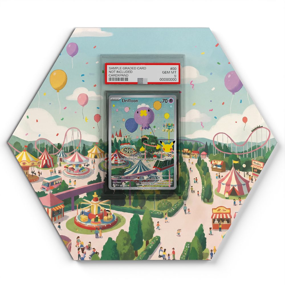 105 Crapustule - Extended Artwork Pokemon Card Display