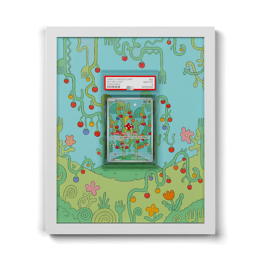 136 Caratroc - Extended Artwork Framed Pokemon Card Display