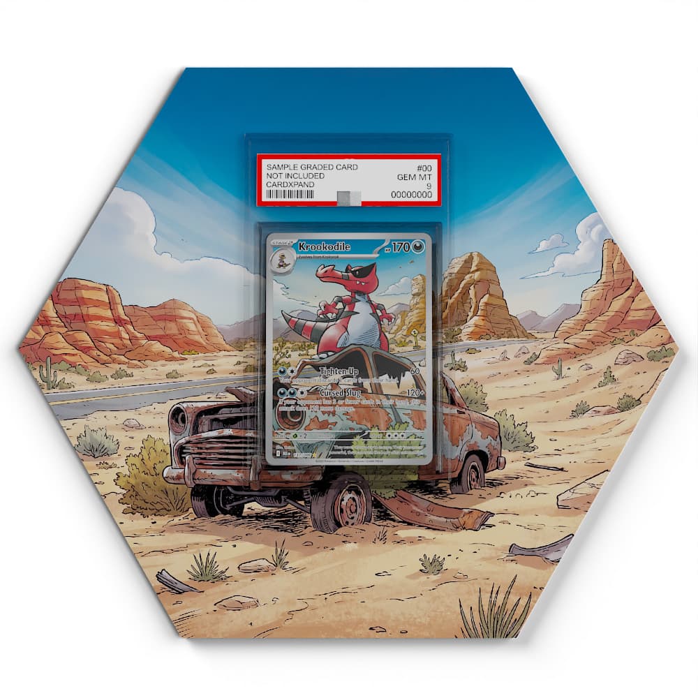 137/086 Crocorible - Extended Artwork Pokemon Card Display